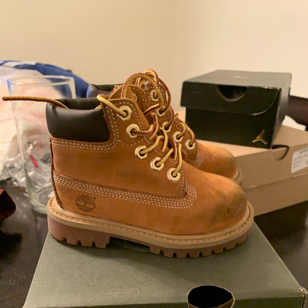 Toddler wheat 6in Timberland Boots